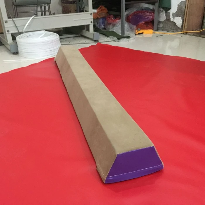 Square Deerskin Velvet Balance Beam